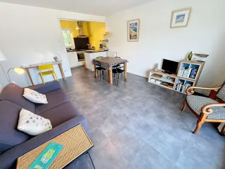 Appartement moderne centre-ville, 600m plage, résidence sécurisée, parking - Photo 5