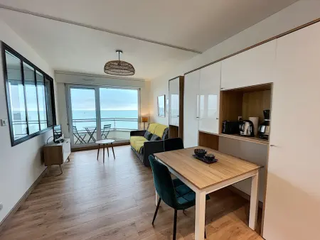 Charmant T2 en front de mer, 4 pers., ascenseur, garage, Wi-Fi - Photo 4