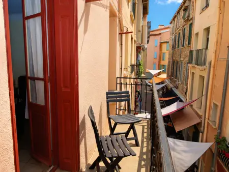 Appartement T2 charme et balcon, centre de Collioure - Photo 1