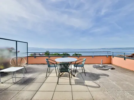 Appartement cozy à Évian, avec terrasse, animaux et parking - Photo 9