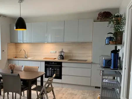 Fort-Mahon-Plage : Appartement rénové en front de mer, 2 chambres, terrasse - Photo 10