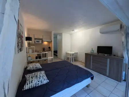 Studio climatisé 2/3 pers, proche plage & centre-ville, WiFi gratuit, parking & linge en option - Photo 5