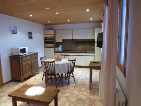 Studio pour 3 avec balcon et animaux admis, proche pistes - Photo 1