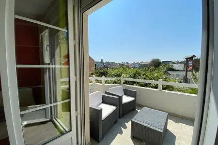 Holiday flat Bisquine Arromanches-les-Bains, Appartement près de la plage à Arromanches - Photo 9