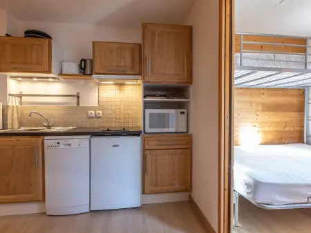 Studio cabine 5 pers 26m² proche pistes La Plagne - Photo 5