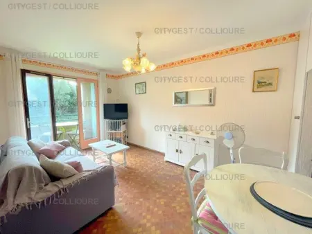 Appartement 2P avec piscine, tennis, parking et wifi à 300m de la plage, Collioure - Photo 1