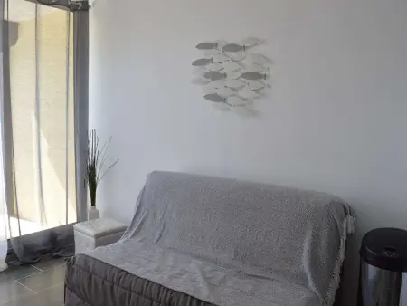 Appt T2 cabine 4 pers, terrasse, parking, piscine - Saint Pierre la Mer - Photo 5