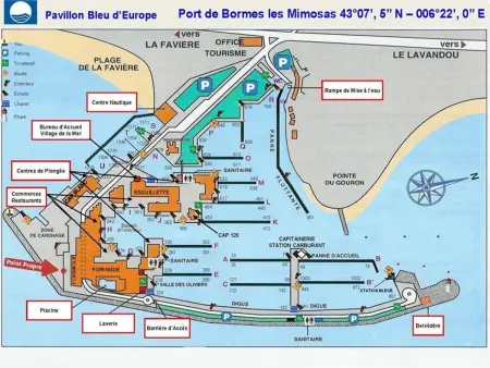 Spacieux T3 avec piscine et parking à La Favière - Photo 10