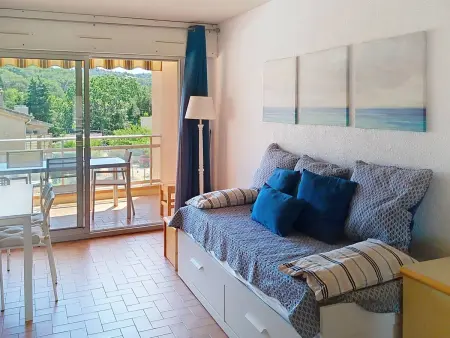 T2 Climatisé avec Piscine, Tennis, Garage, Proche Plage – Bormes-les-Mimosas - Photo 1