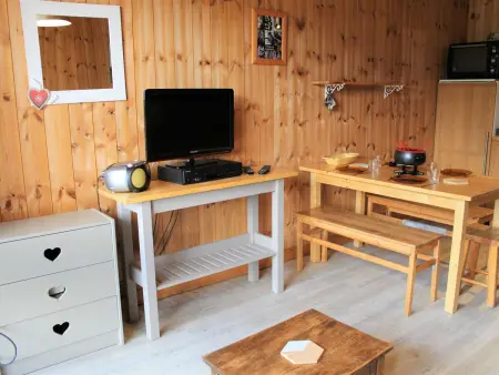 Studio Montagne Vars, Pieds Pistes, Proche Commerces – 5 Couchages - Photo 1