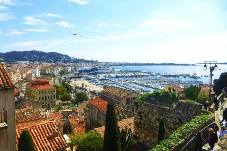 Ferienwohnung in Mandelieu-La Napoule, Appartement à Cannes avec vue sur mer - Photo 19