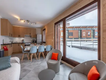 Charmant appartement au cœur de La Plagne avec cuisine équipée et accès rapide aux pistes - Photo 2
