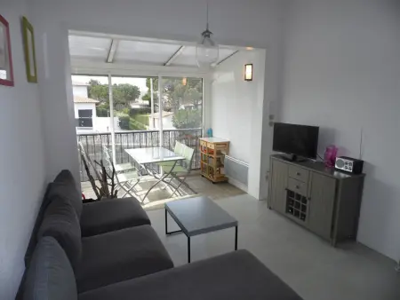 Studio mezzanine avec loggia, 4 couchages, parking privé - Photo 1