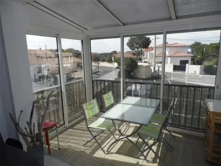 Studio mezzanine avec loggia, 4 couchages, parking privé - Photo 7