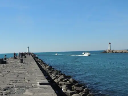Studio mezzanine avec loggia, 4 couchages, parking privé - Photo 8