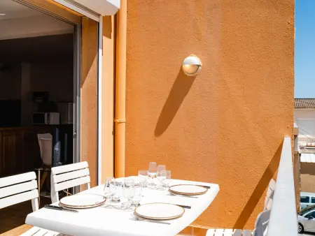 Appartement T2 climatisé avec balcon, parking privé, 4 couchages, centre Narbonne-Plage, proche mer - Photo 4