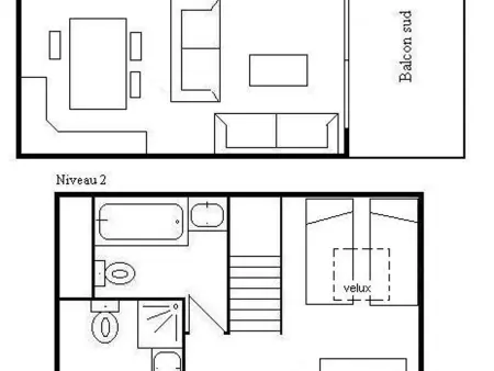 Confort et commodités à Méribel Village, 3 chambres, balcon sud, parking couvert, à 150m des remontées - Photo 22