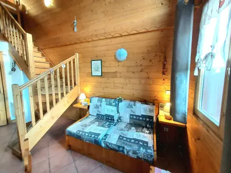 Appartement 2 pièces, mezzanine, balcon ensoleillé, 6 personnes - Photo 2