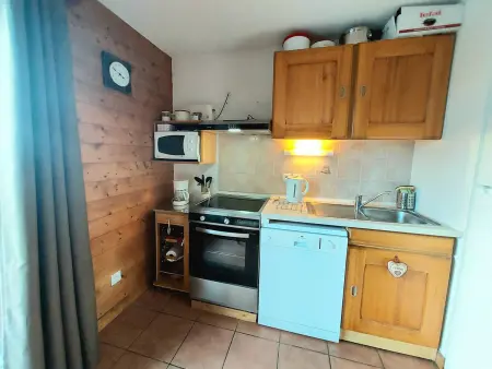 Appartement 2 pièces, mezzanine, balcon ensoleillé, 6 personnes - Photo 5