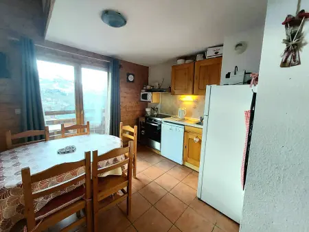 Appartement 2 pièces, mezzanine, balcon ensoleillé, 6 personnes - Photo 6