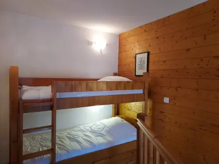 Appartement 2 pièces, mezzanine, balcon ensoleillé, 6 personnes - Photo 12