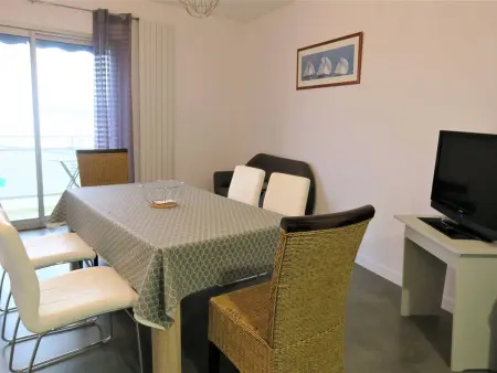Bel appart 6 pers, WIFI, vue mer et port, Perros-Guirec - Photo 9