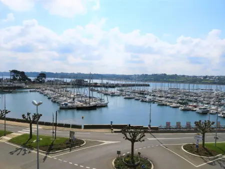 Bel appart 6 pers, WIFI, vue mer et port, Perros-Guirec - Photo 10