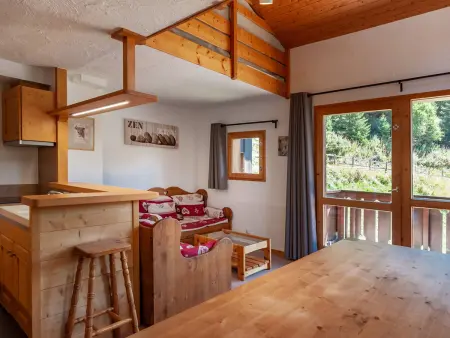 Chalet cosy à Méribel avec mezzanine et cuisine équipée - Photo 1