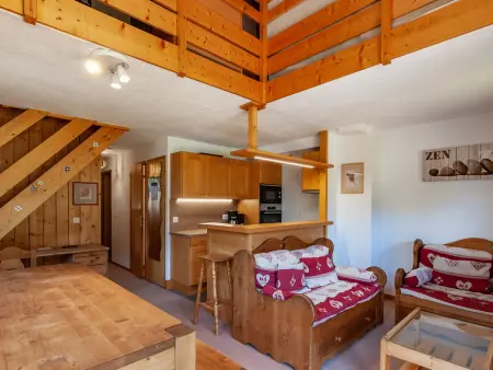 Chalet cosy à Méribel avec mezzanine et cuisine équipée - Photo 2