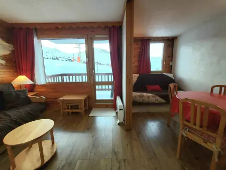 Studio divisible 4 pers au pied des pistes à Plagne Villages - Photo 3