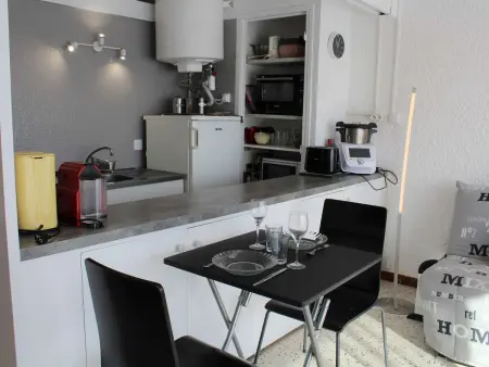 Studio lumineux à 50m de la plage, grand balcon, parking, animaux acceptés, ménage inclus - Photo 7