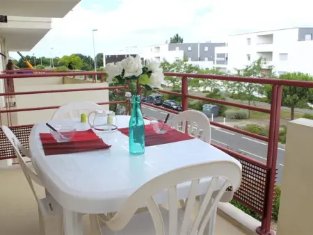 Studio lumineux avec balcon aux Minimes, Appartement 2 personnes à La Rochelle - Photo 2