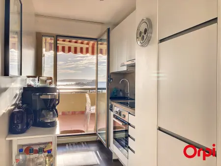 Splendide 2 pièces climatisé avec piscine et garage privé - Photo 6