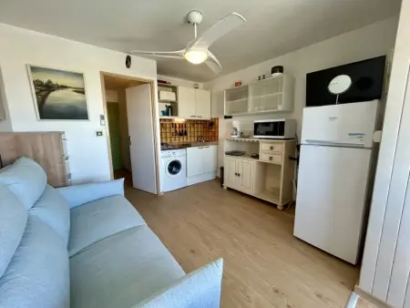 Studio Cabine avec Piscine, Terrasse, Parking et Proche Plage à Saint-Cyprien - Photo 1