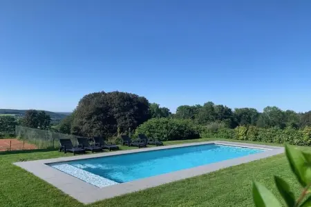 Chateau de Jevoumont, Château vintage à Theux avec piscine privée - Photo 26