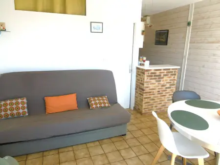 Studio cabine 50m plage, jardin, animaux admis, parking - Photo 5