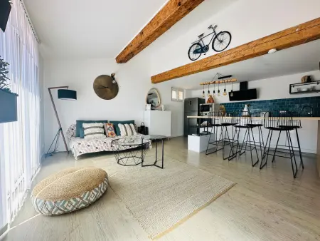 Port-Vendres: Duplex 3 chambres, climatisé, proche du port - Photo 1