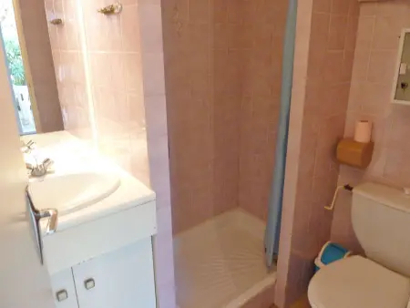 Appartement T2 cabine avec grande terrasse, proche plage, parking et équipements complets - Photo 7