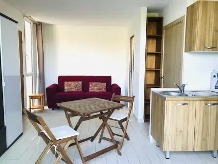 Studio cosy avec terrasse, proche plage, 2 couchages à Lumio - Photo 5