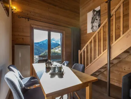Charmant duplex 8 pers. skis aux pieds à Méribel Mottaret, balcon, cuisine équipée, animaux admis - Photo 1