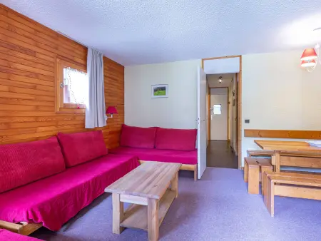 Appartement 2 pièces à Valmorel, skis aux pieds, balcon, note 7,07/10, animaux acceptés - Photo 1