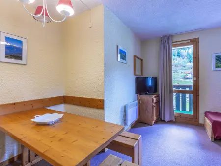 Appartement 2 pièces à Valmorel, skis aux pieds, balcon, note 7,07/10, animaux acceptés - Photo 2