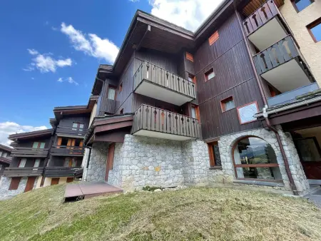Appartement 2 pièces à Valmorel, skis aux pieds, balcon, note 7,07/10, animaux acceptés - Photo 11