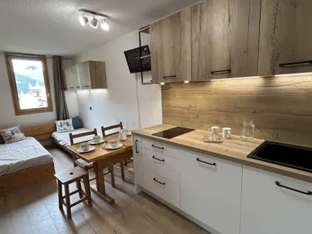 Studio divisible avec balcon, proche des pistes, animaux admis - Photo 2