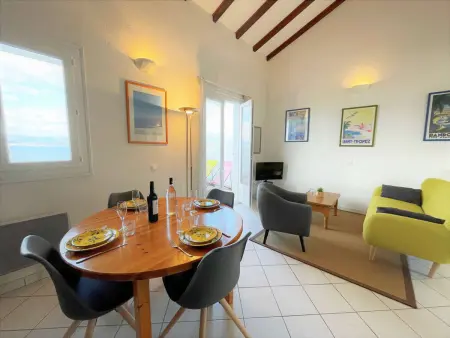 Appart. 3 pièces avec terrasse et vue mer à 500m des plages - Photo 4