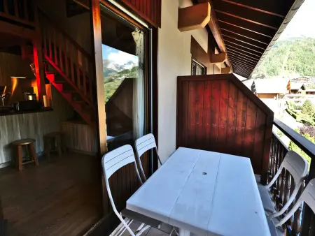 Charmant 2 pièces + mezzanine, 42m², 4 pers, balcon sud, proche commerces et ski bus au Grand-Bornand - Photo 4