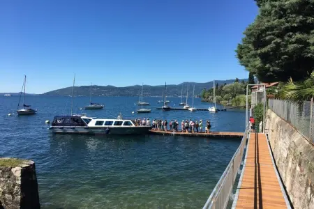 Residence Zust, Verbania Intra-Bilo mansarda, Appartement en bord de mer, Résidence Zust - Photo 12