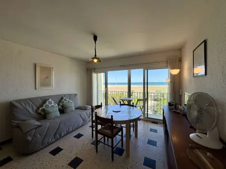 Appt en front de mer, 1 chambre, balcon, lave-linge, 5 pers. - Photo 3