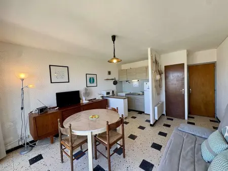 Appt en front de mer, 1 chambre, balcon, lave-linge, 5 pers. - Photo 6