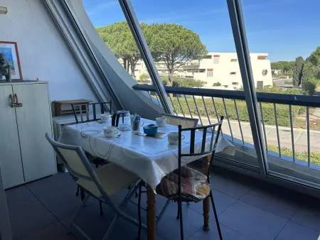 Studio Cabine Climatisé, Plage et Piscine, 4 Couchages - Port Camargue - Photo 4